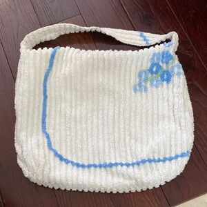 Courage My Love Canada Remade Chenille Bag- Like New!